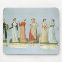 Dresses and costumes in vogue mouse pad