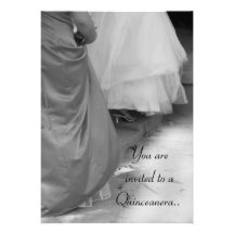 Dresses Quinceanera Sweet Fifteen Invitation