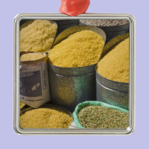 Dried pasta and beans for sale, Marrakech, 2 ornaments