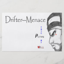 Drifter Menace (Your Picture My Wall) Flyers