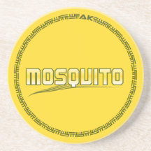 Drink a Mosquito Beverage Coaster