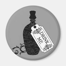 Drink Me Bottle Refrigerator Magnets