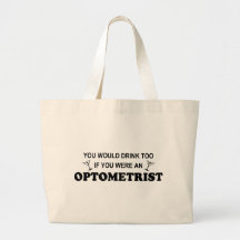 Drink Too - Optometrist Canvas Bags