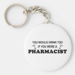 Drink Too - Pharmacist Keychain