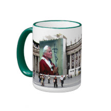 Drink with Pope John Paul Coffee Mugs