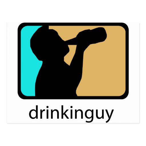 Drinkin Guy Postcards