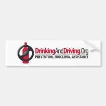 DrinkingAndDriving.Org Bumper Sticker