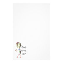 Drinks well with others, funny Wine art Stationery Design