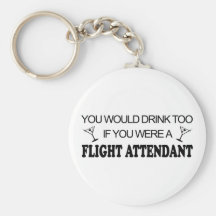 DrinkToo - Flight Attendant Key Chain