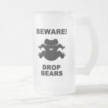 Drop Bears! Coffee Mugs