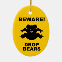 Drop Bears! Ornament