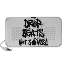 Drop Beats Not Bombs Travelling Speaker