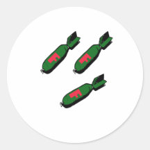 Dropping F Bombs Sticker
