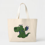 Drover the baby dragon canvas bags