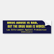 DRUG WAR, LEGALIZE BUMPER STICKERS