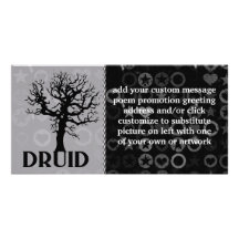 Druid Picture Card
