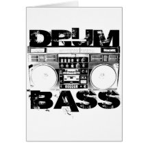 Drum and Bass Card
