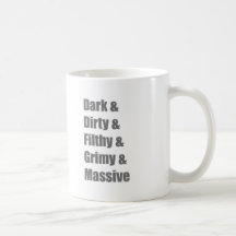 Drum and Bass DnB Electro Dub step Dubstep Grime Coffee Mug