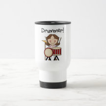 Drummer - Female Tshirts and Gifts Mug