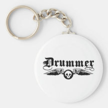 Drummer Key Chain