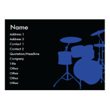 Drums - Chubby Business Card