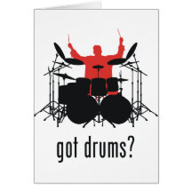 Drums Greeting Card