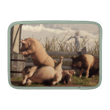 Drunken Pigs MacBook Air Sleeves