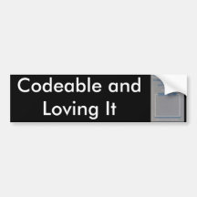 DSM-IV, Codeable and Loving It Bumper Sticker