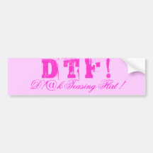 DTF BUMPER STICKERS