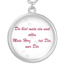 Du bist mein.... custom necklace