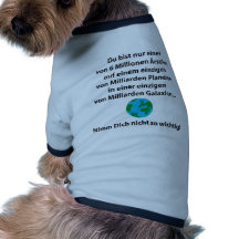 Du bist nur einer hundebekleidung