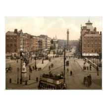 Dublin City View Postcard