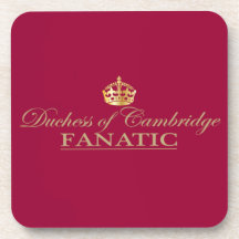 Duchess of Cambridge Fanatic Drink Coasters