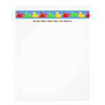 Duck Banner, Your Name, Address, Address, Addre... Letterhead Design