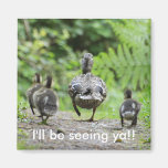 Duck Family Refrigerator Magnet