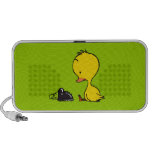 Duck & telephone travelling speakers