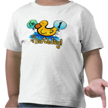 Ducky 1st Birthday Tee Shirts