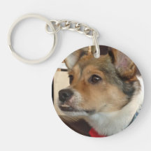 Ducky Dog Double-sided Key Chain