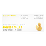 Ducky Kitsch Birthday Party Invitation