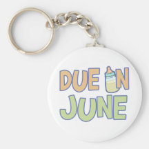 Due In June Keychains