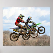 Duel in the Dirt Print