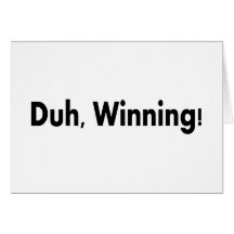 Duh Winning Greeting Cards