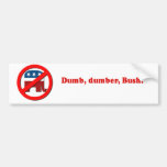 Dumb Dumber Bumper Stickers