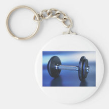 Dumbbell Keychain