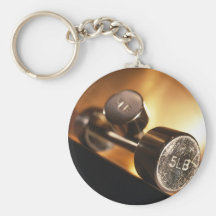 Dumbbells Key Chains