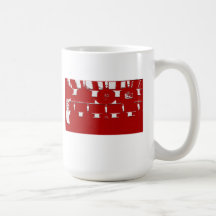 Dumbbells on Rack Coffee Mugs