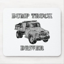 Dump Truck Drivers Mouse Pads