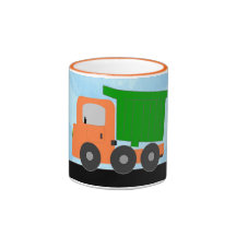 Dump Truck (orange) Mug