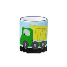 Dump Truck (yellow) Mug