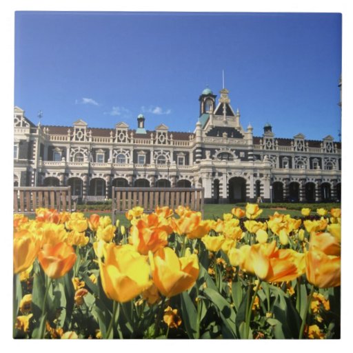 Dunedin Railway Station Tile